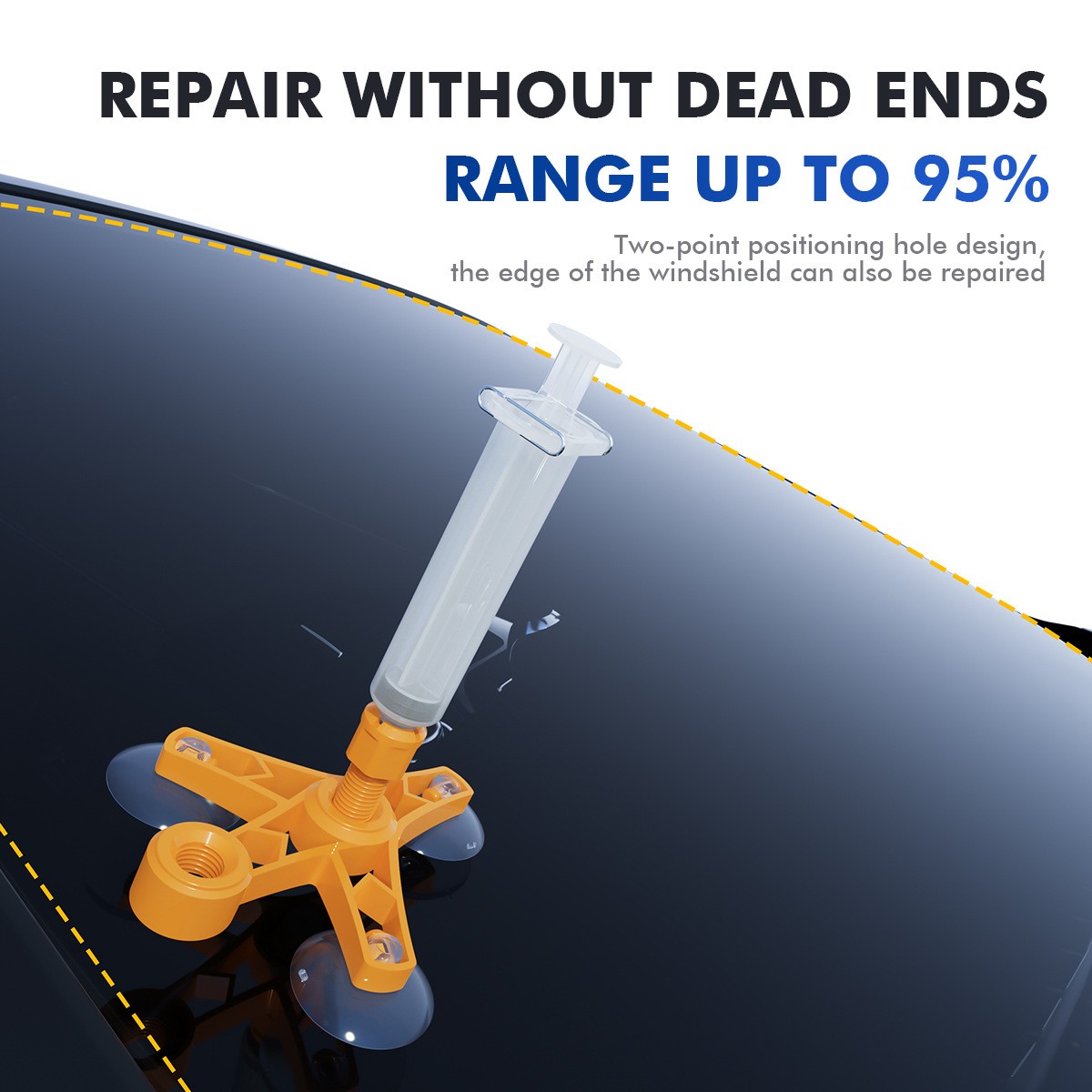 Auto Glass Nano Repair Fluid Car Windshield Resin Scratch Crack Fix Tool Kit