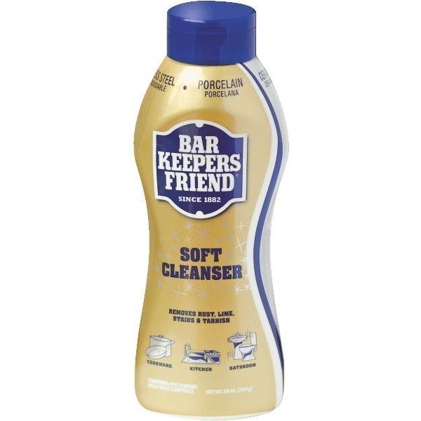 (2 PACK) BAR KEEPERS FRIEND LIQUID LIME & RUST REMOVER – FOR STAINLESS STEEL