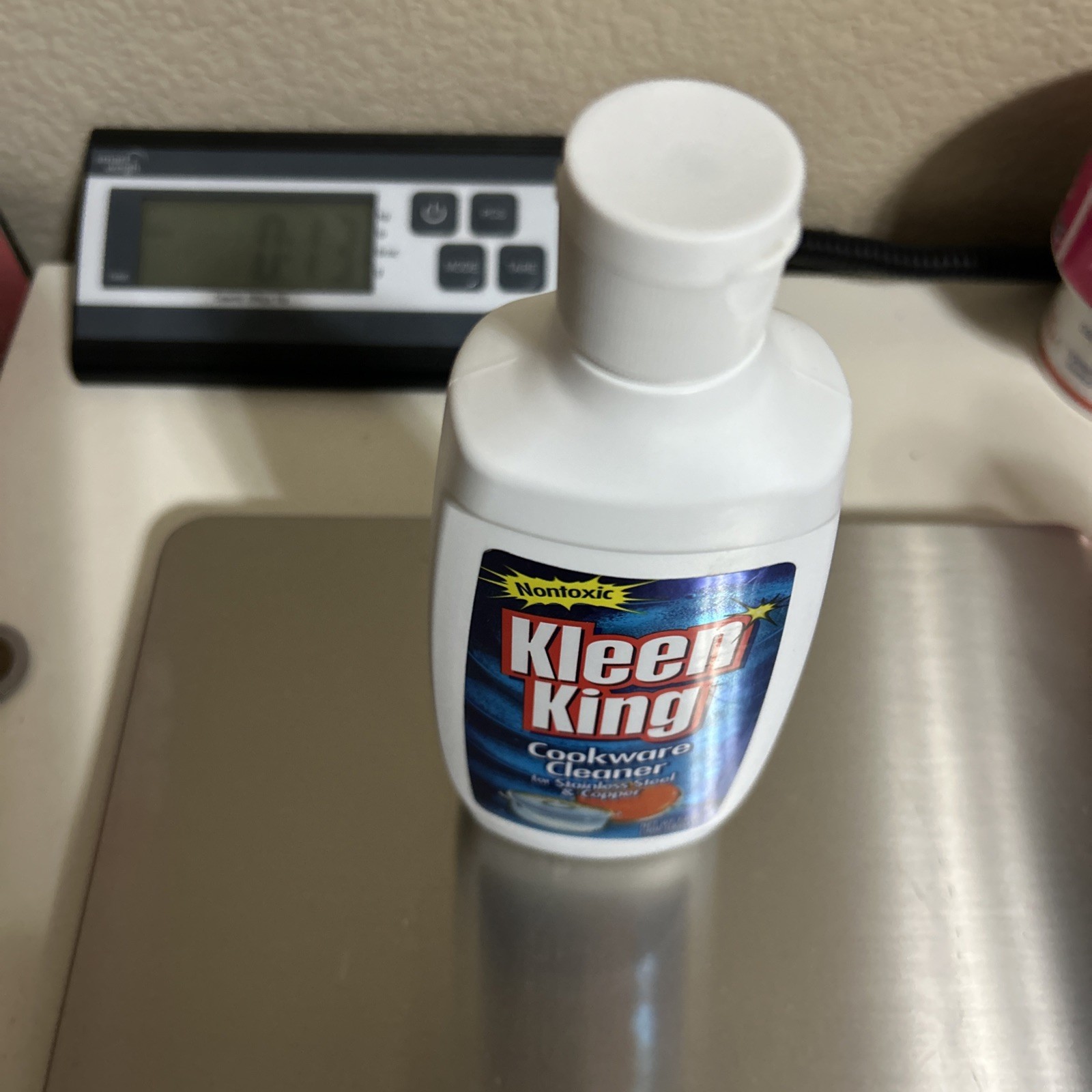 Kleen King cookware cleaner 14 oz stainless steel copper liquid ~60% Full