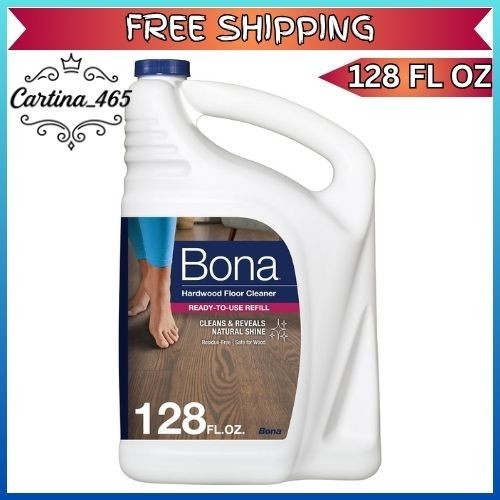 Bona Cleaning Products Wood Cleaner Spray + Mop Multi Purpose Floor Cleaner
