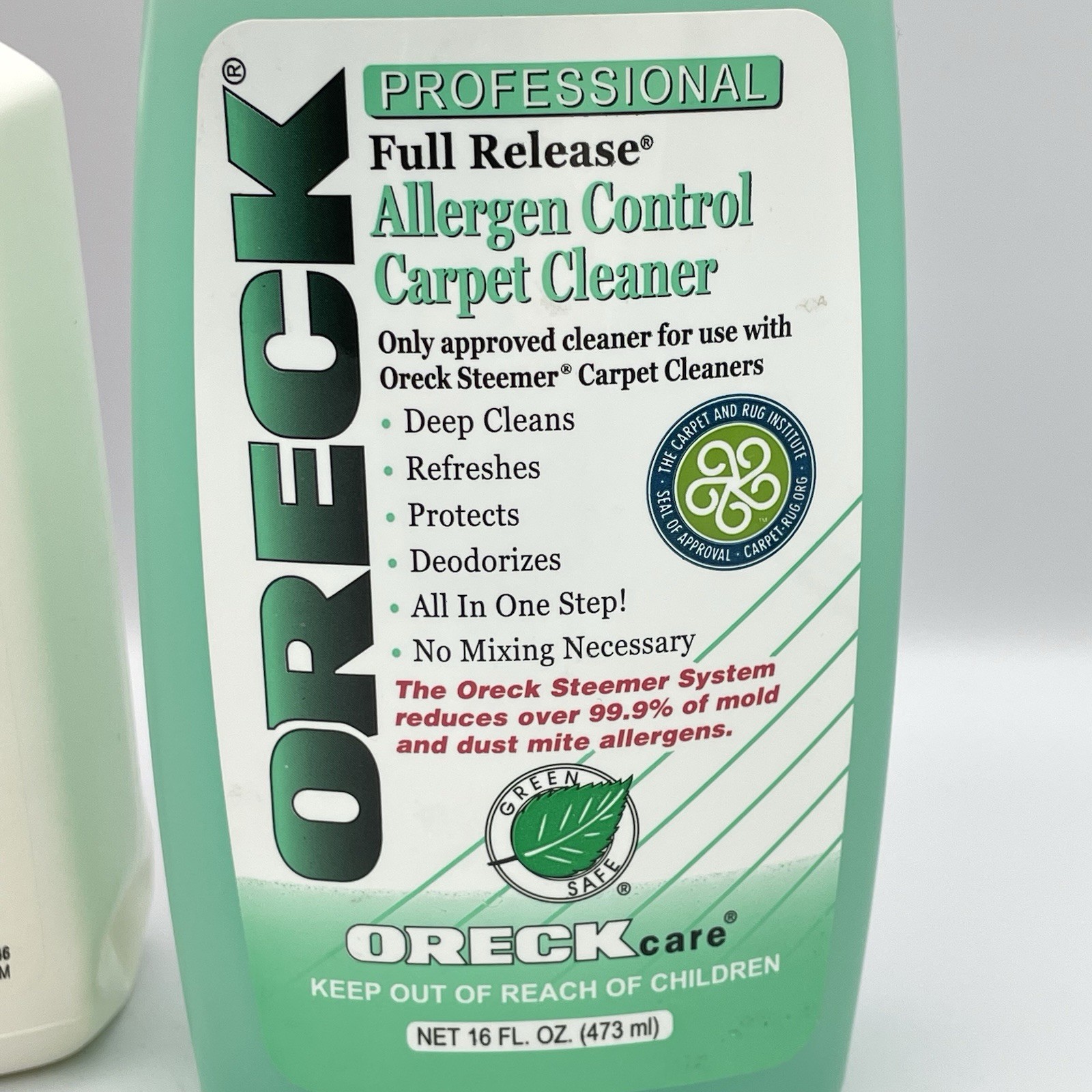 New Oreck Full Release Cleaner Cartridge Lot 3 Upholstery Spot Stain Allergen