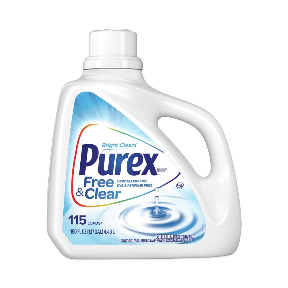 Purex 05020EA 150 oz Bottle Liquid Laundry Detergent – Unscented New
