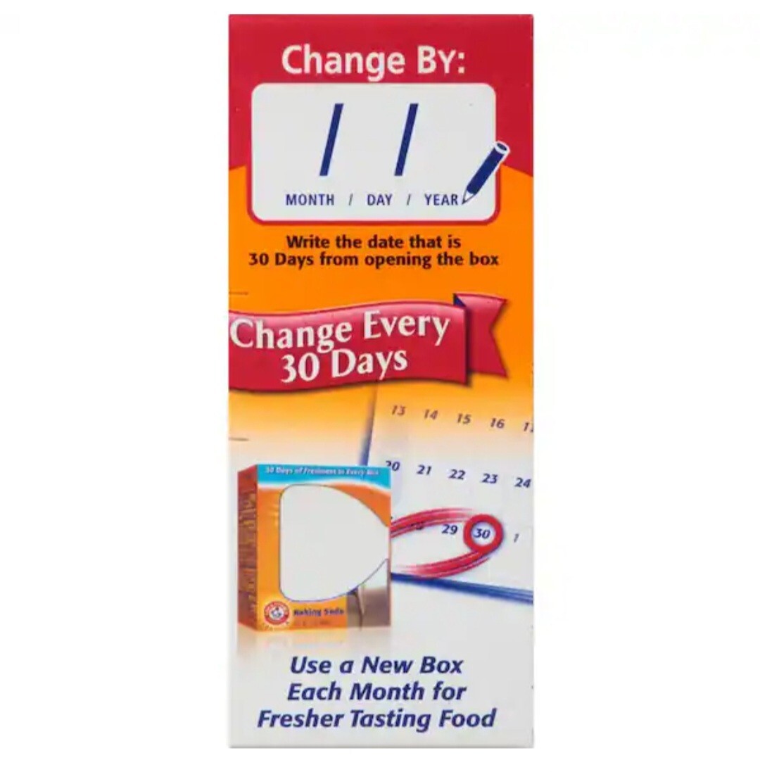 5x Arm Hammer Baking Soda Fridge-n-Freezer Odor Absorber Eliminator Air Freshner