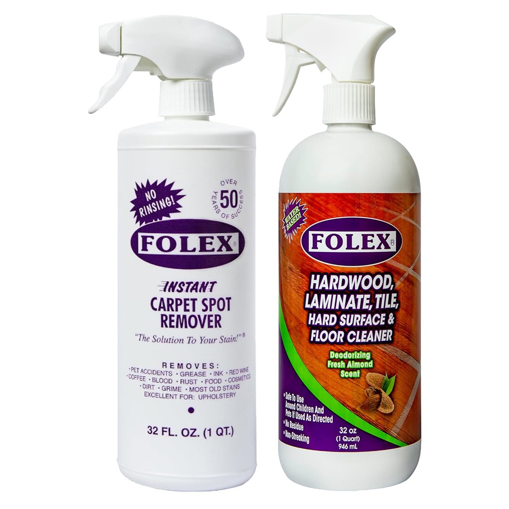 Folex Instant Carpet Spot Remover Carpet Cleaner and Hardwood and Floor Cleaner