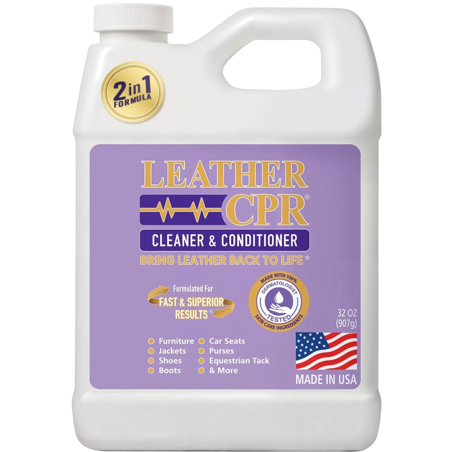 Leather CPR 32oz – Furniture & Auto Cleaner & Conditioner