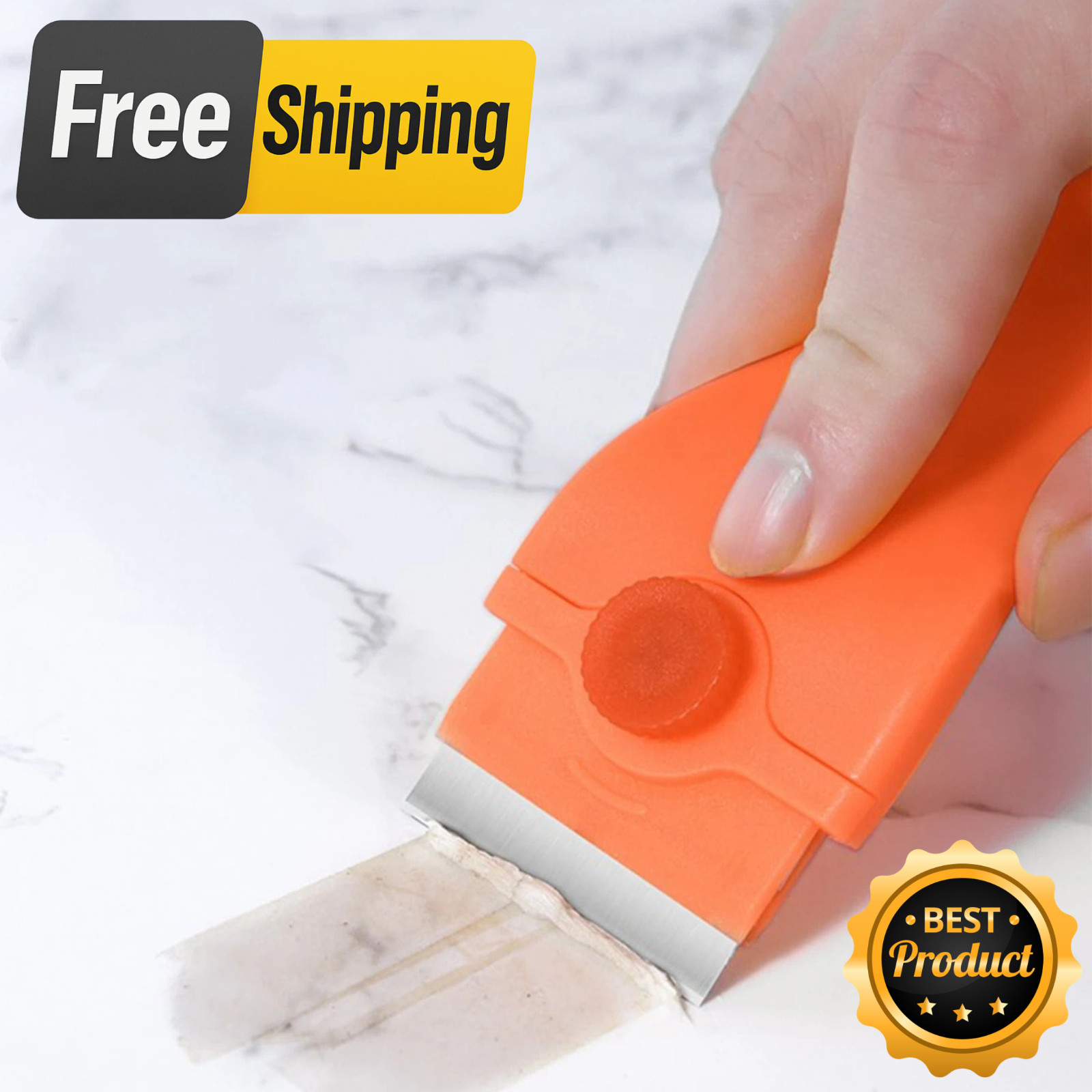 1P Blade Scraper Tool Multifunction Cleaning Portable Kitchen Bathroom Household