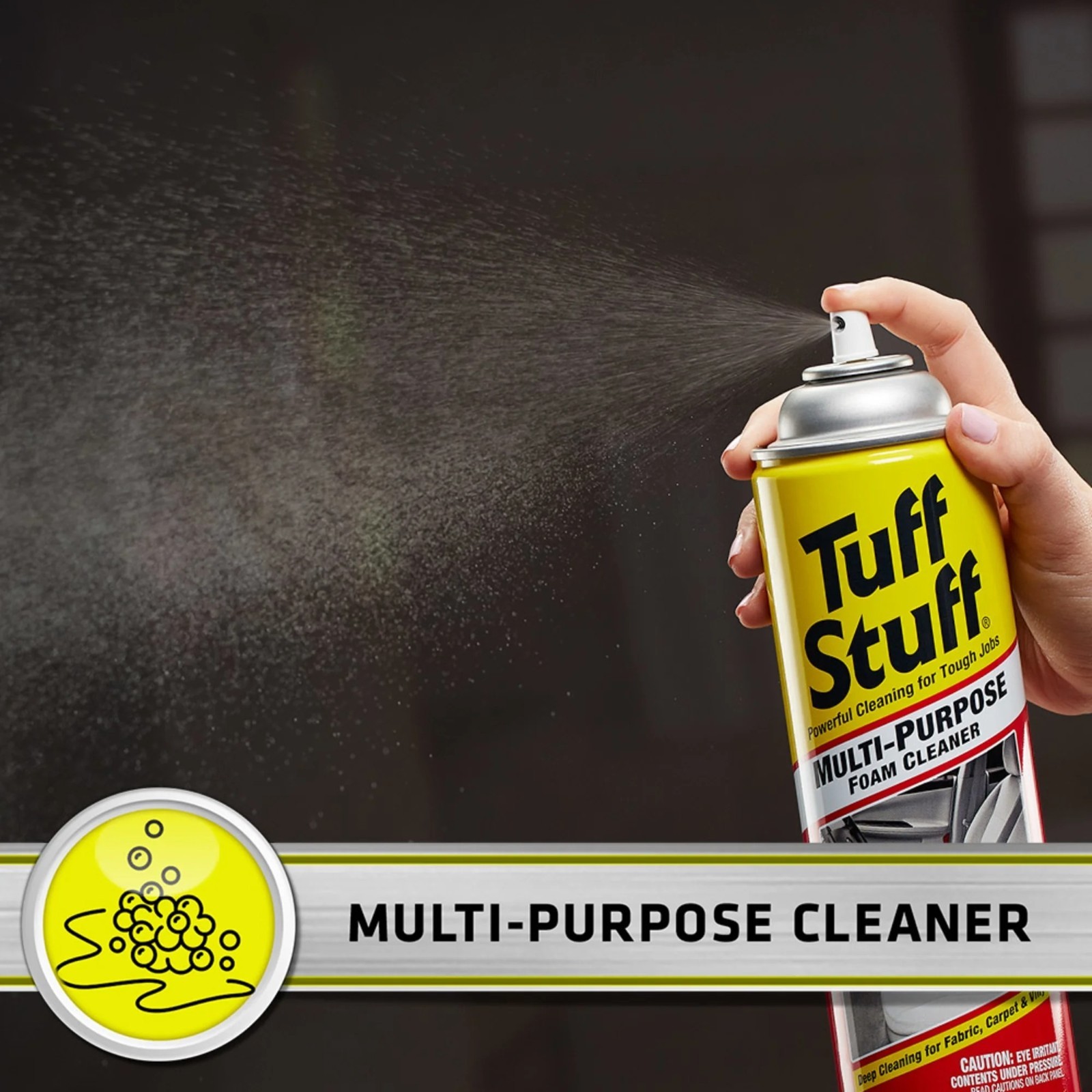 (4 Pack) Tuff Stuff Multi Purpose Foam Cleaner 22 oz – Car Detailing Upholstery