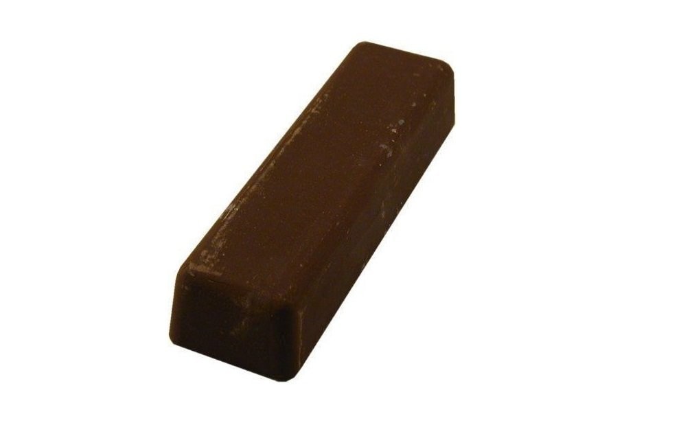 Brown Tripoli Polishing Compound 1 Lb Bar Metal Buffing Jeweler Rouge US Made