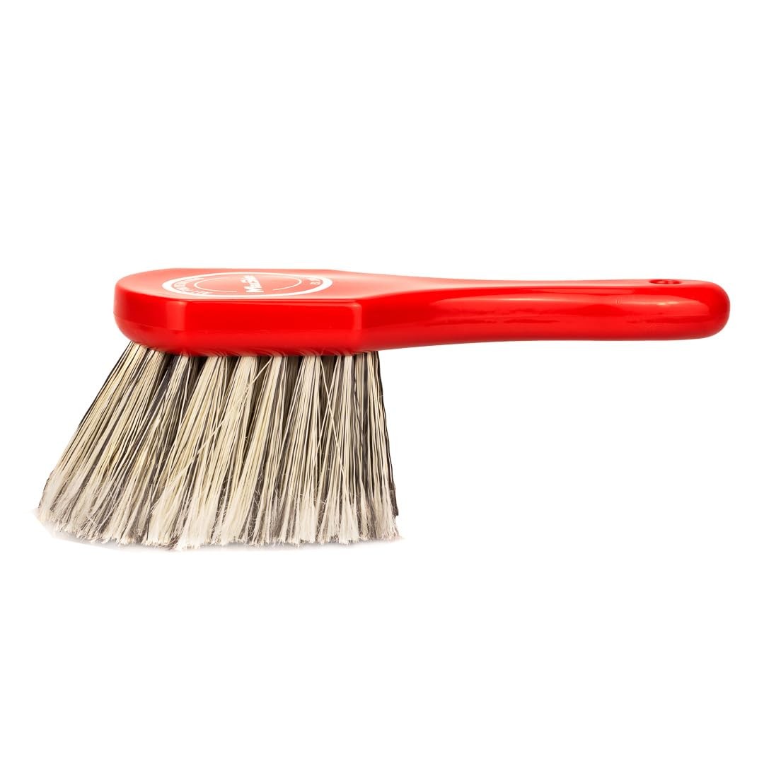 Universal Wheel & Body Cleaning Brush | Medium-Duty Car Detailing Brush with …
