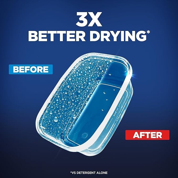 Jet-Dry Rinse Aid Dishwasher Rinse Agent & Drying Agent 845 Fl Oz Pac
