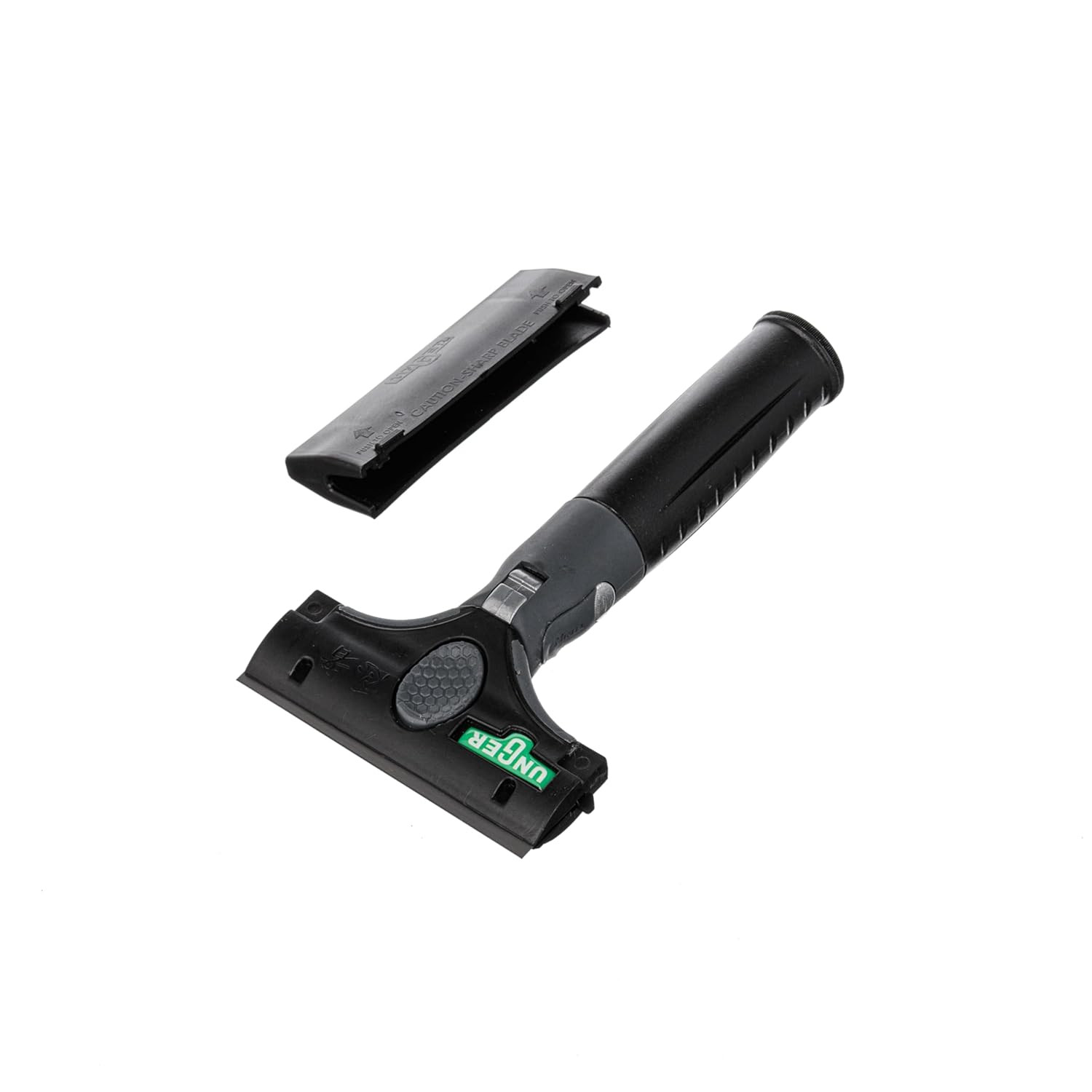 Commercial Ergotec® Ninja 4″ Glass Scraper with Blade and Safety Cap – Adjustabl