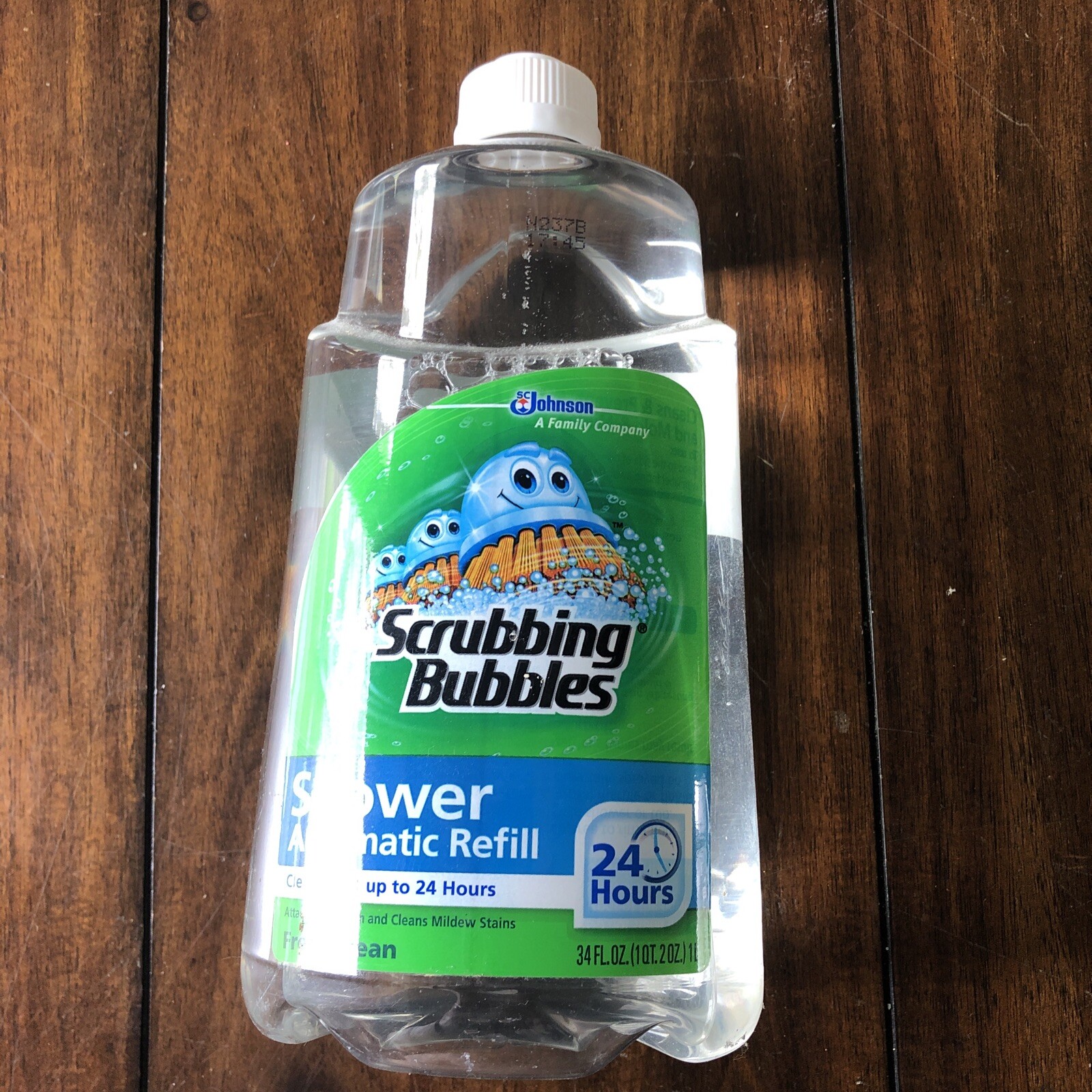 Scrubbing Bubbles Automatic Shower Cleaner Refill 34 oz New Sealed New