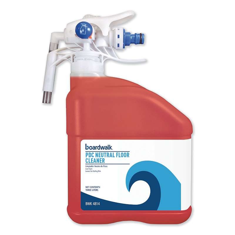 Boardwalk® PDC Neutral Floor Cleaner, Tangy Fruit Scent, 3 Liter Bottle