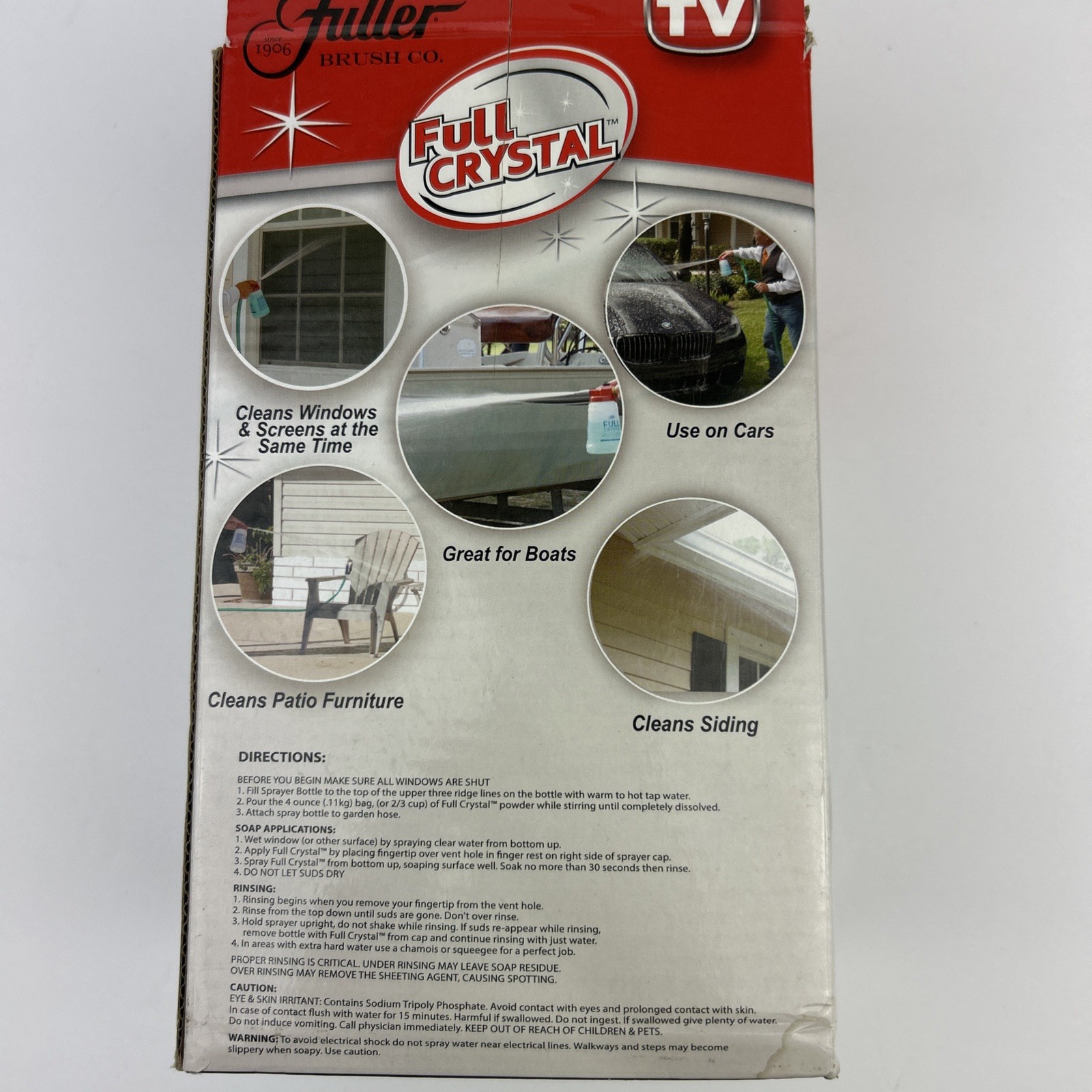 Full Crystal Window Cleaning Kit – 4 oz Glass 4 Ounce (Pack of 1) Window Sprayer