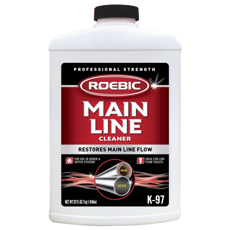 Roebic K-97Q-4 Main Line Cleaner Liquid 1 qt.
