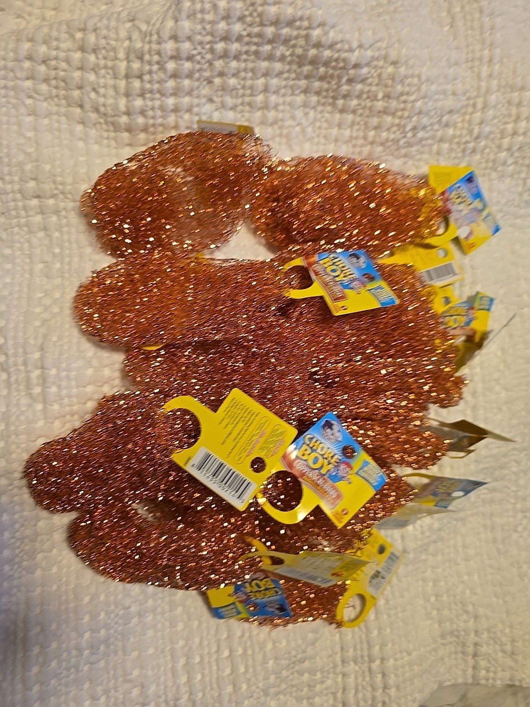 25-Pack Chore Boy Copper Scrubbers Scrubbing Pads, For Pots Pans Stoves & More