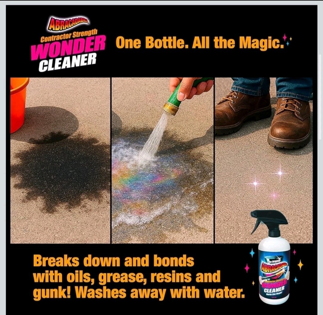 Wonder Cleaner Professional strength Multi Surface Cleaner Fast Action