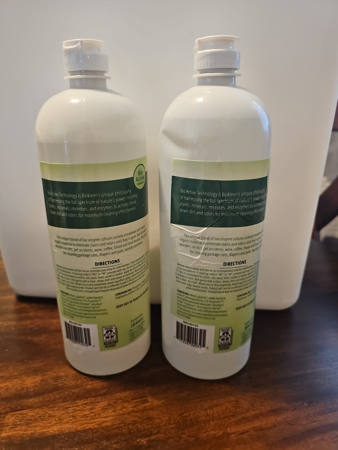 2x Biokleen Bac Out Carpet Stain & Odor Remover – Lime Essence 32 oz Opened W2