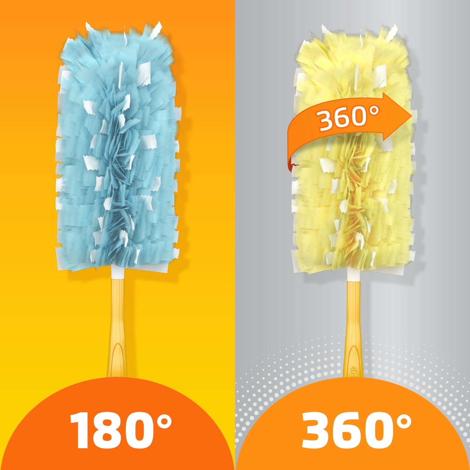 Swiffer Dusters 180 Degree Multi Surface Trap & Lock Dirt Unscented Refills 18ct