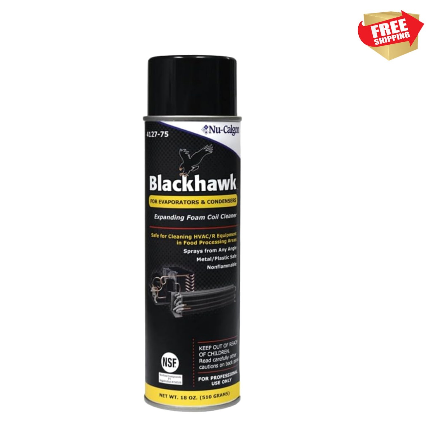 Blackhawk Expanding Foam Coil Cleaner.