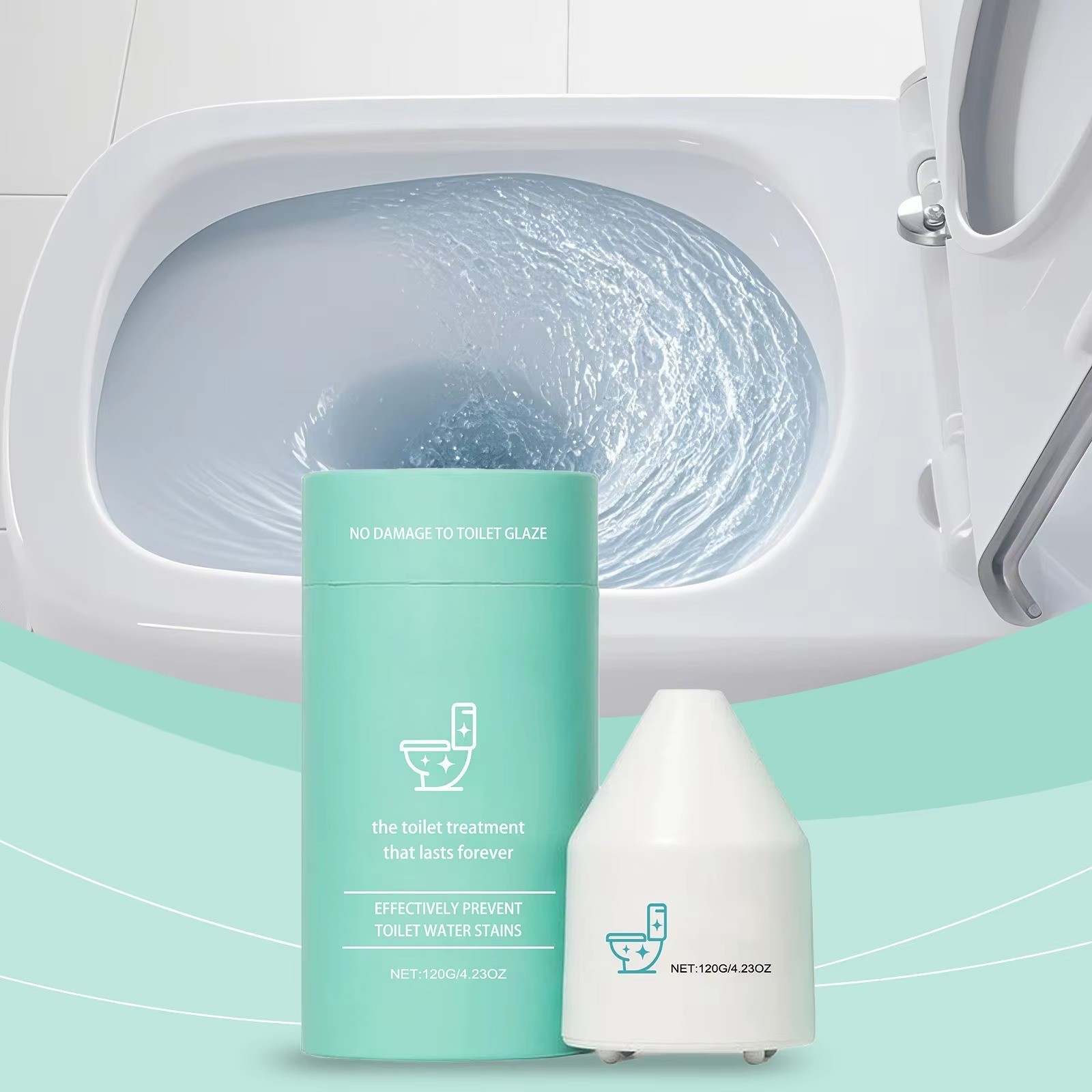 Krazy Klean Pro Toilet Bowl Cleaner, Crazy Klean Toilet Cleaner, Automatic Re.