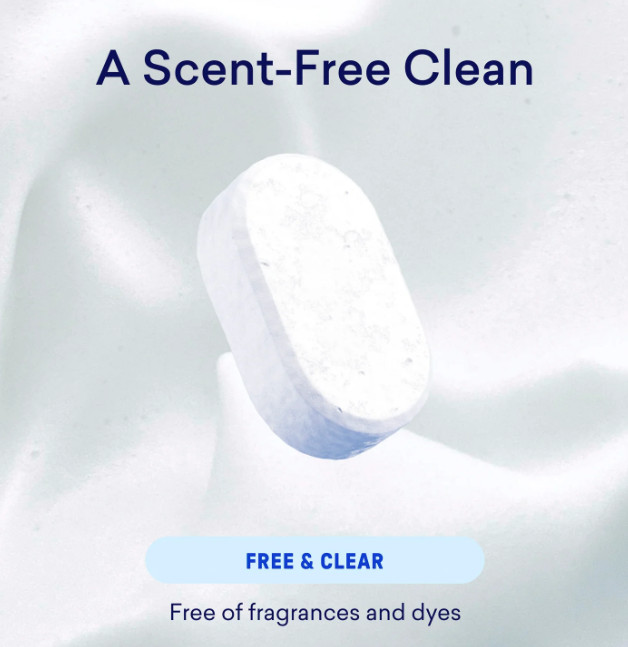 Blueland Dishwasher Detergent Tablets 60 Count Free & Clear Plastic-Free