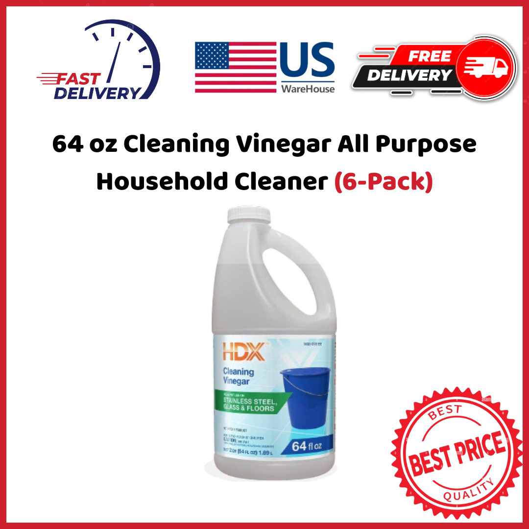 64 oz Cleaning Vinegar All Purpose Household Cleaner (6-Pack)