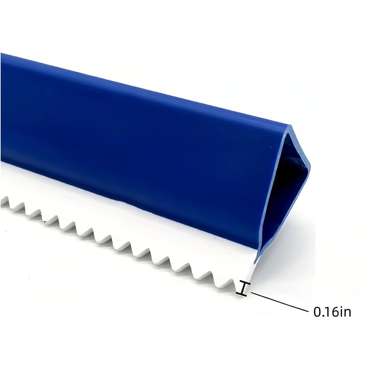 16 Inch Teeth Notched Squeegee, Epoxy Floor Squeegee with 0.16 Inch Teeth for…