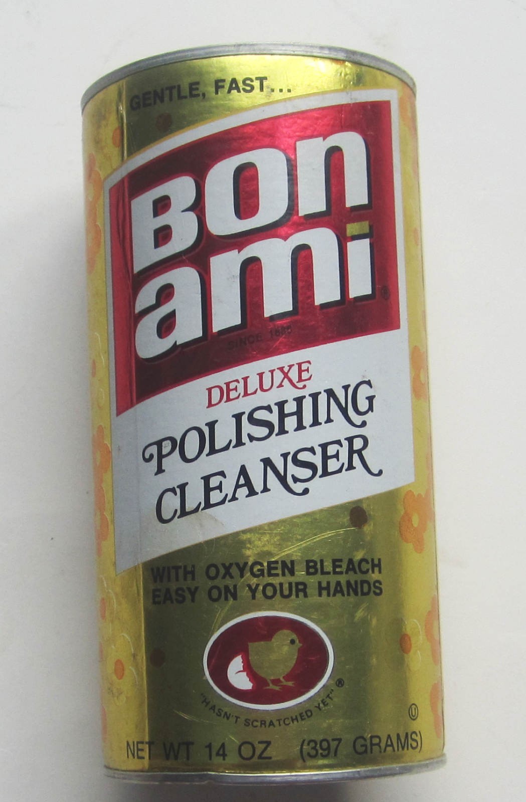 Vintage Bon Ami Deluxe Polishing Cleanser Made in America NEW/SEALED 1970s