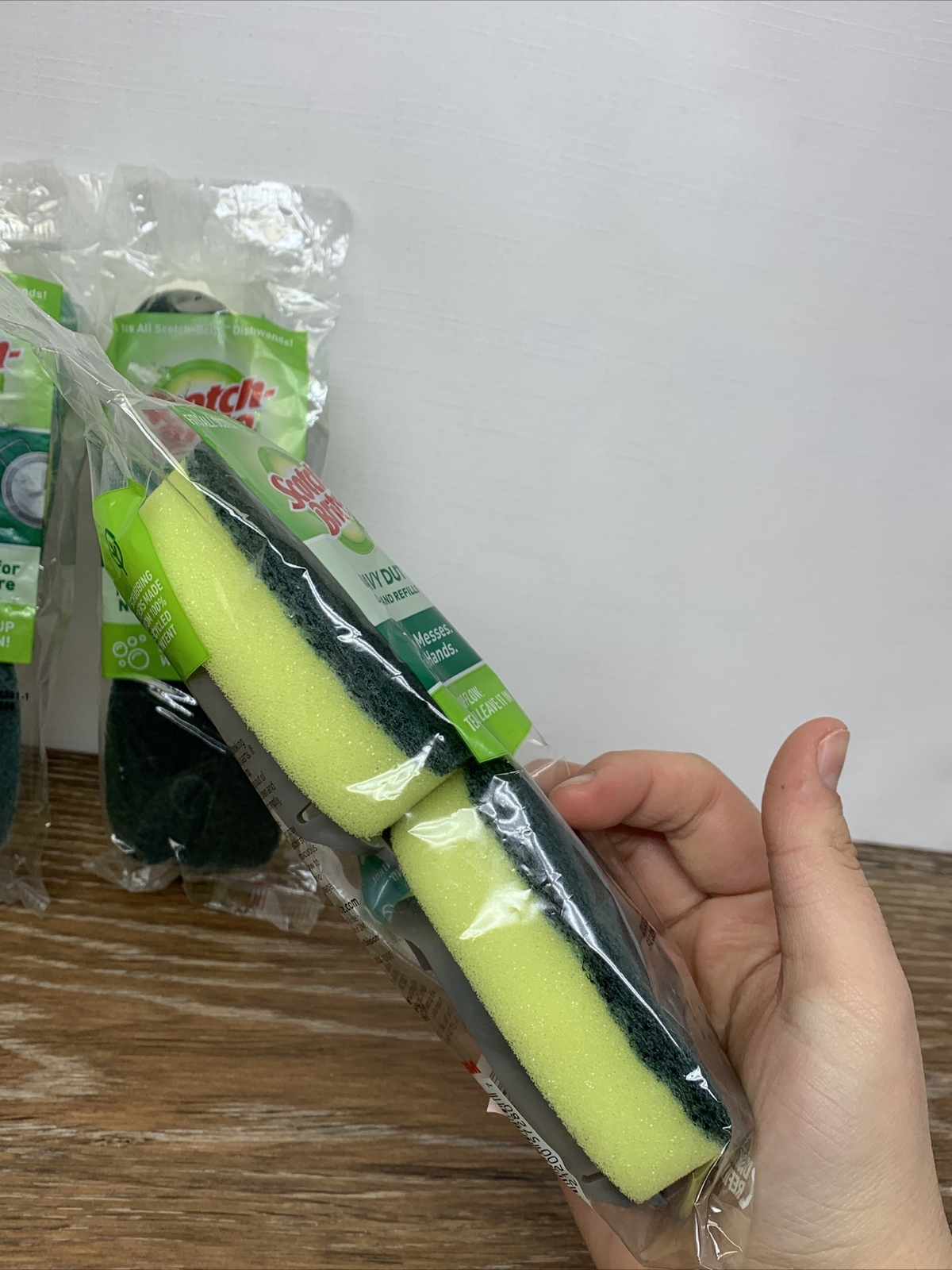 Scotch-Brite Heavy Duty Heavy Duty Dishwand Refills, 6 Indv. Total (3-2 Packs)