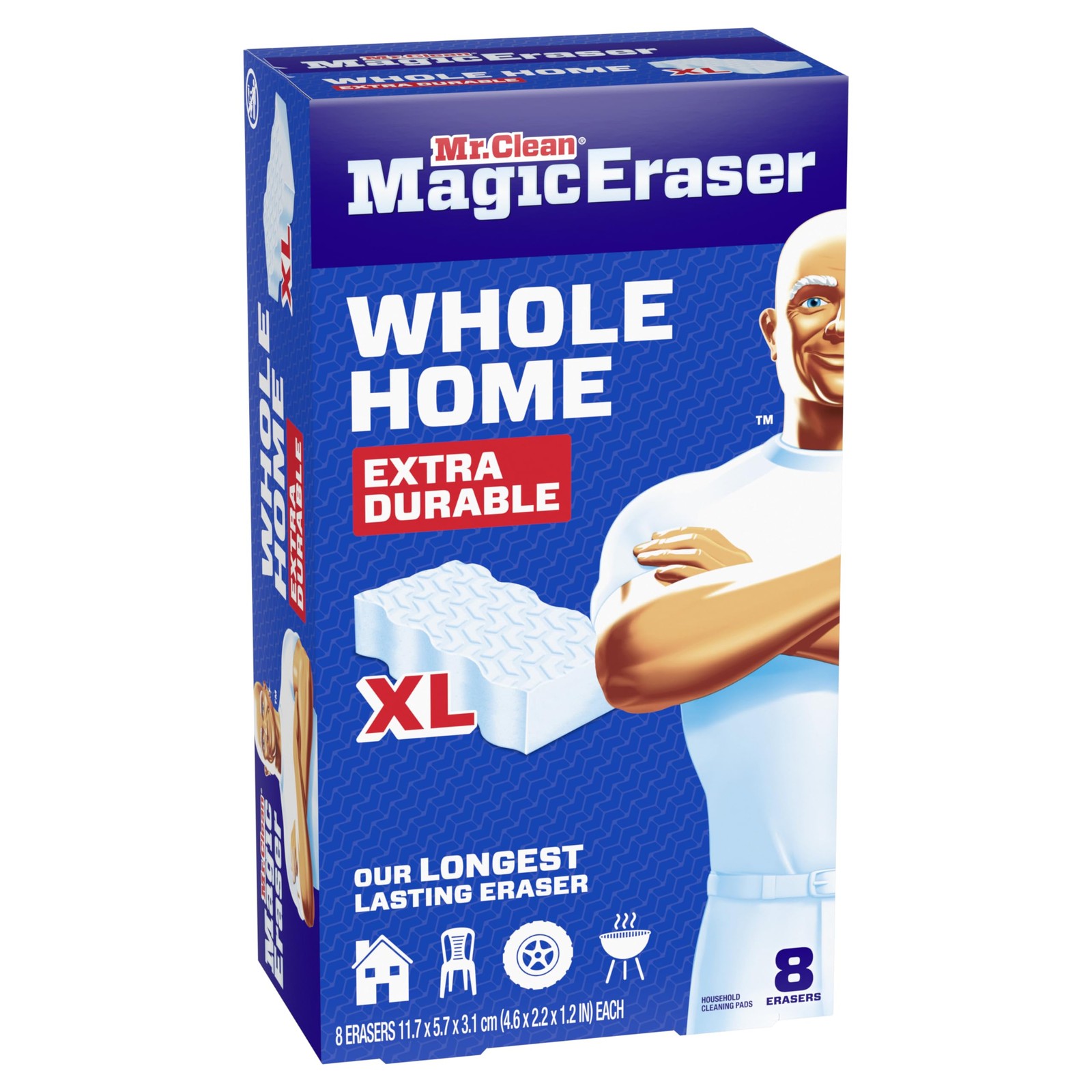 Mr Clean Magic Eraser Sponge All Purpose Cleaner Long Lasting Cleaning Scrubber