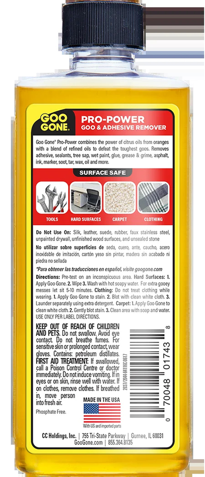 Pro-Power Goo & Adhesive Remover, 8 Oz