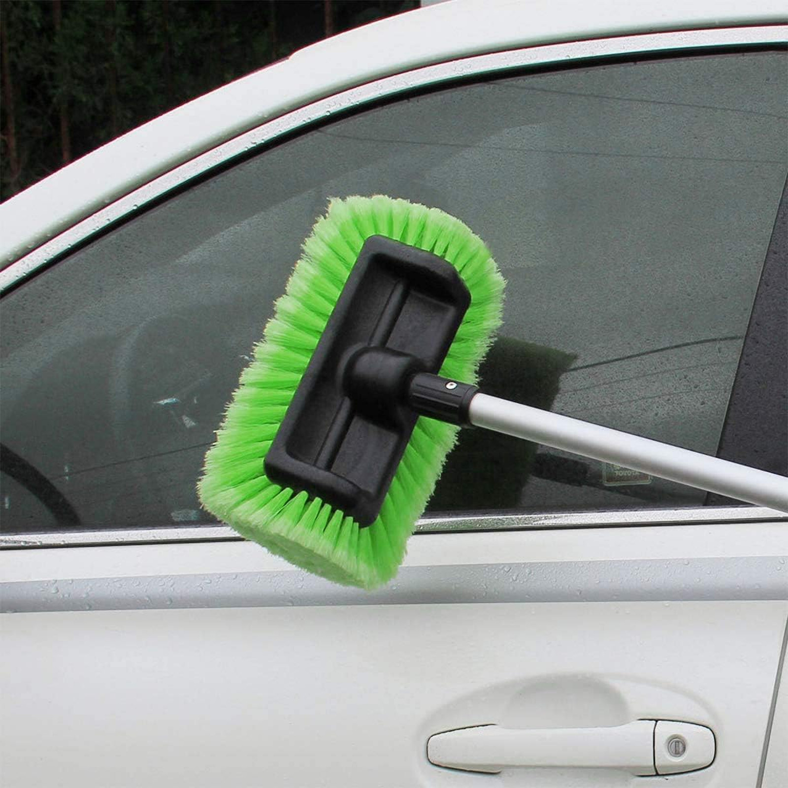 12 Inch Car Wash Brush with Medium Soft Bristles for Auto RV Truck Boat Exterior