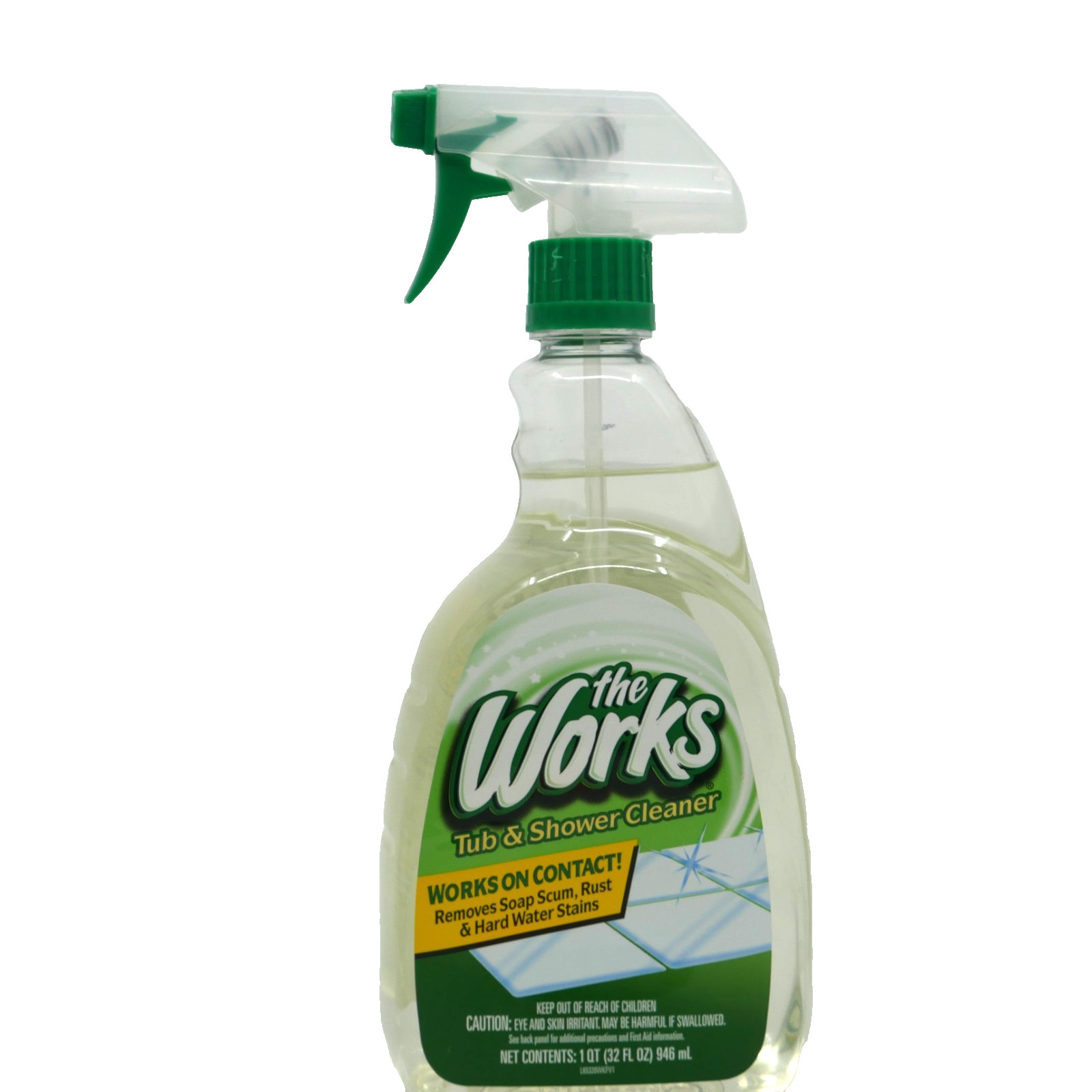 The Works Tub & Shower Cleaner Spray 32 oz 1 Bottle