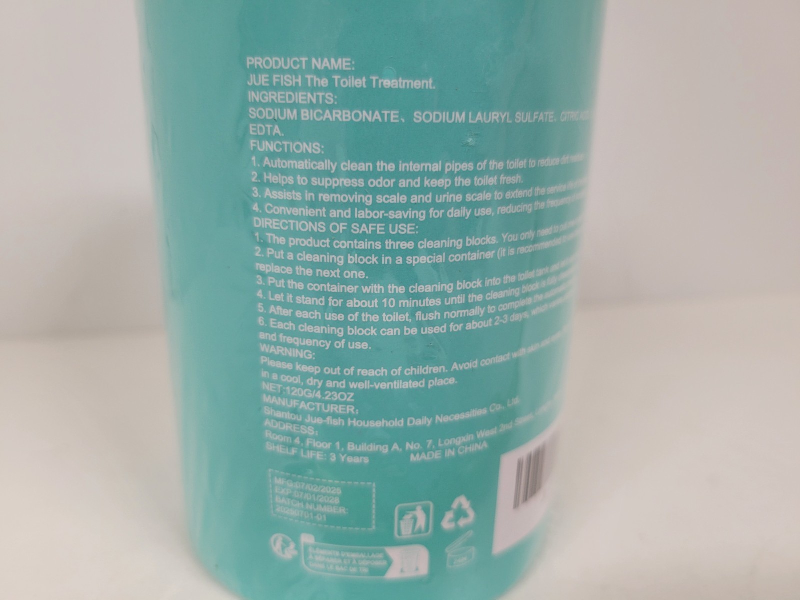 Jue Fish The Toilet Treatment That Lasts Forever / Prevent Water Stains