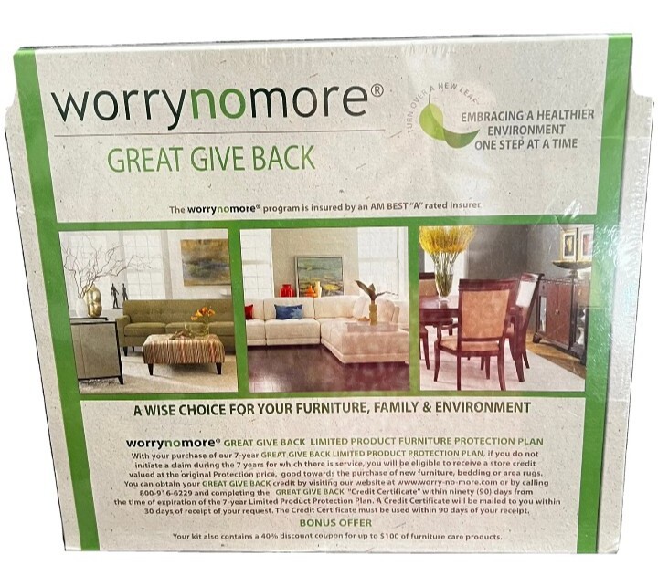 Worry No More Care Kit, Eco Friendly, Leather Fabric Microfiber Wood Furniture