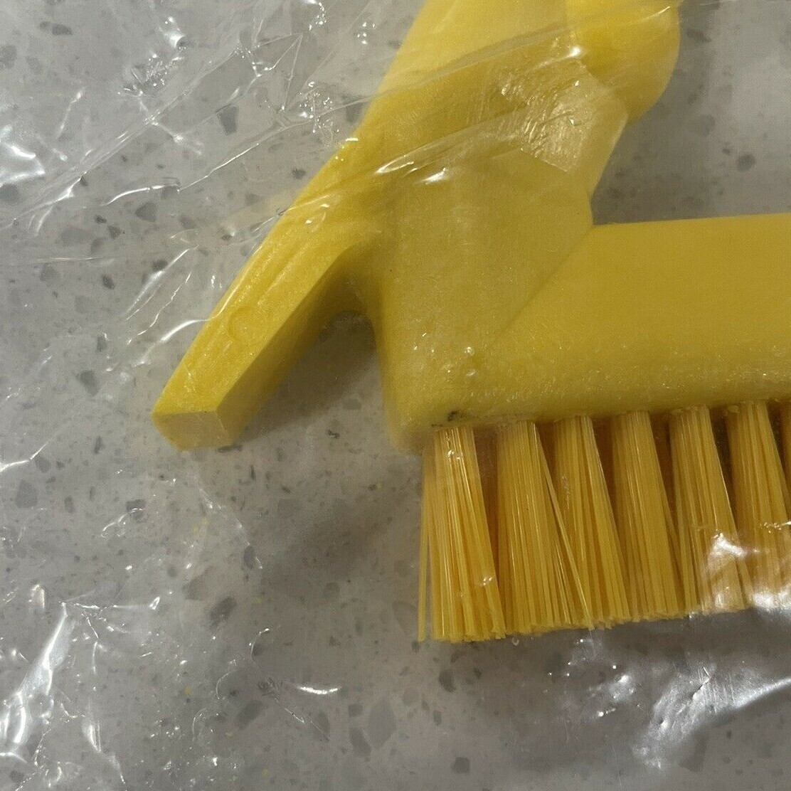2 Pack- Yellow 9″ Tile & Grout Brush with Yellow Bristles- Century Products