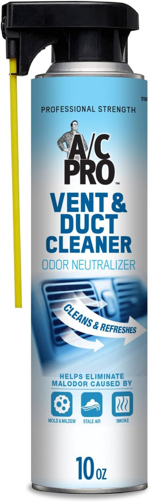 Interdynamics Certified Vent and Duct Cleaner, Professional Strength Odor Elimi