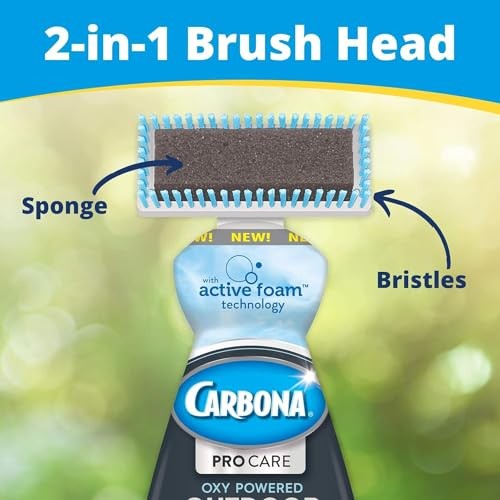 Carbona Pro Care Oxy Powered Outdoor Cleaner and Active Foam, 22 Oz (3 Pack)