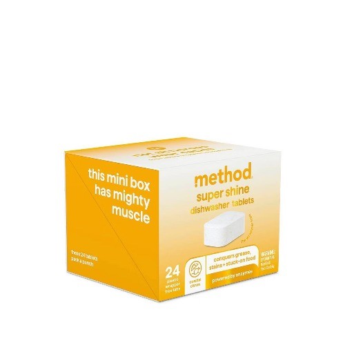 Method Super Shine Dishwasher Tablets Powered by Enzymes