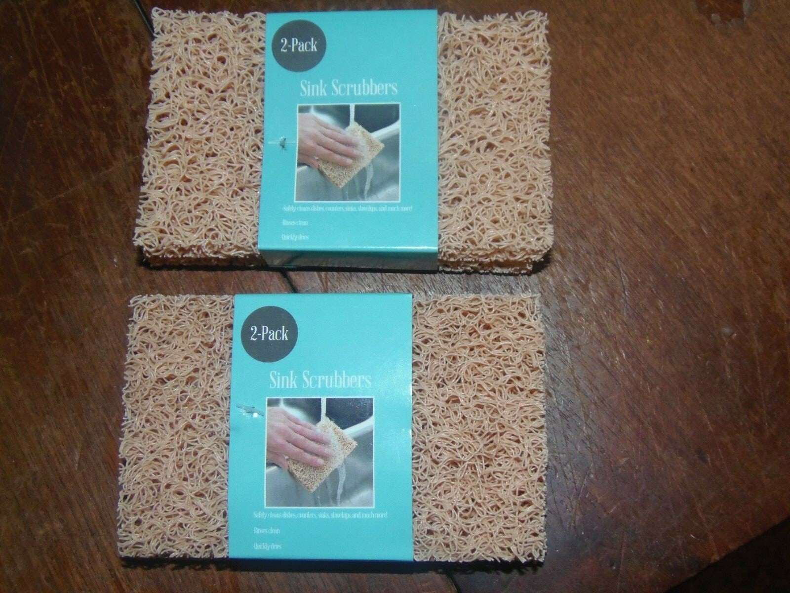 4 – 2 packs Cleaning Scrubber – Cleans sinks, bathrooms, FREE SHIPPING (LC-8)