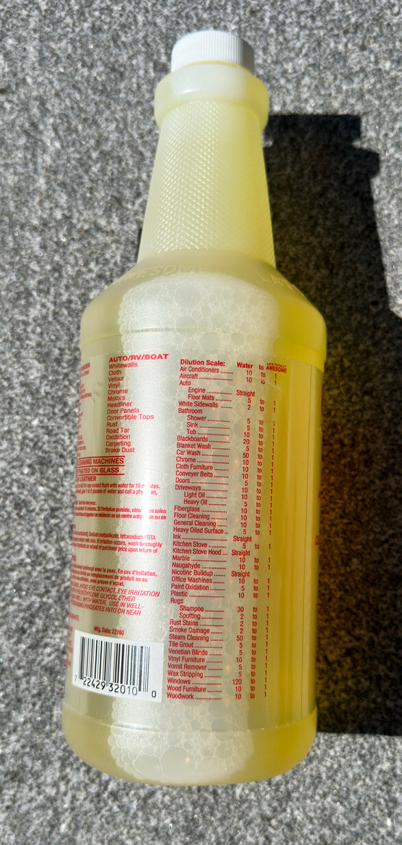 2x LA’s Totally Awesome Clear Ammonia Multi-Purpose Cleaning, 64 fl.oz. Each F/S