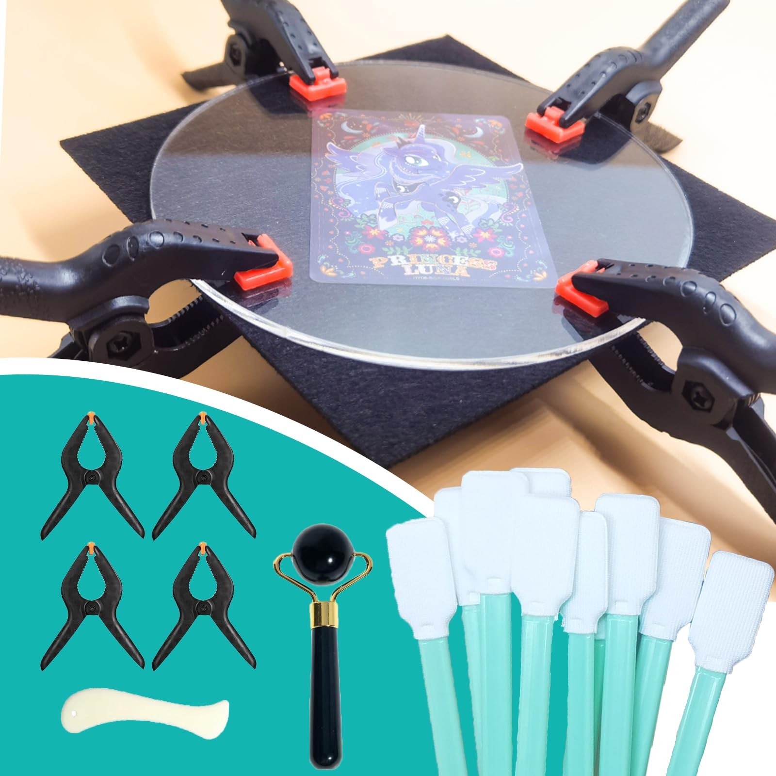 Sports Trading Card Care Cleaning Kit Accessory Pack 28 PCS