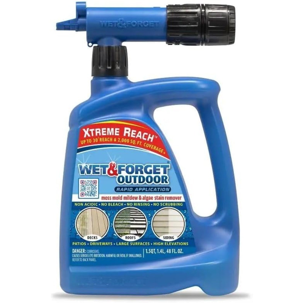 Outdoor Moss Mildew Algae Stain Remover Multi Surface Cleaner Concentrate