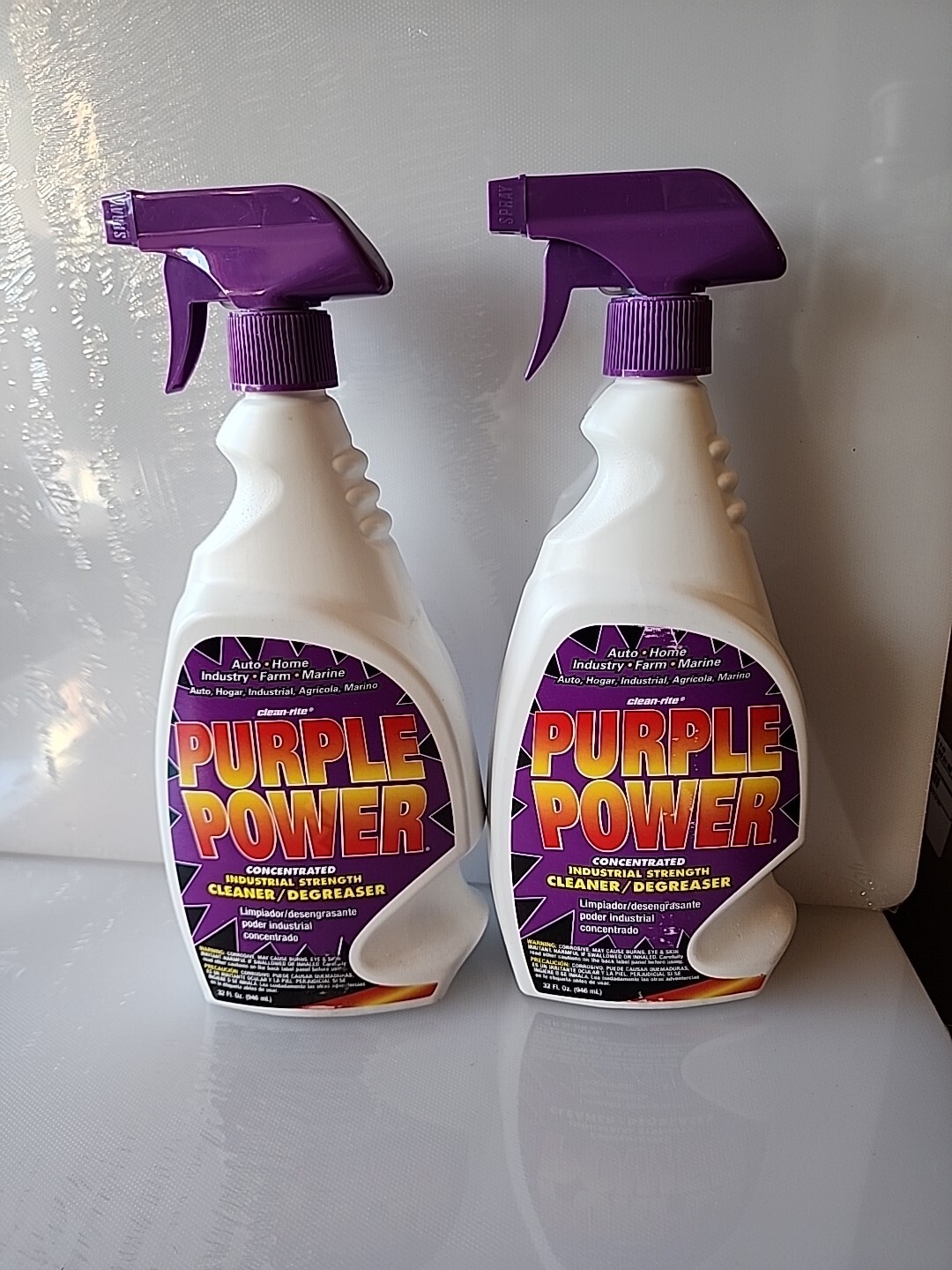 2× Purple Power Concentrated Industrial Strength Cleaner and Degreaser, 32 oz