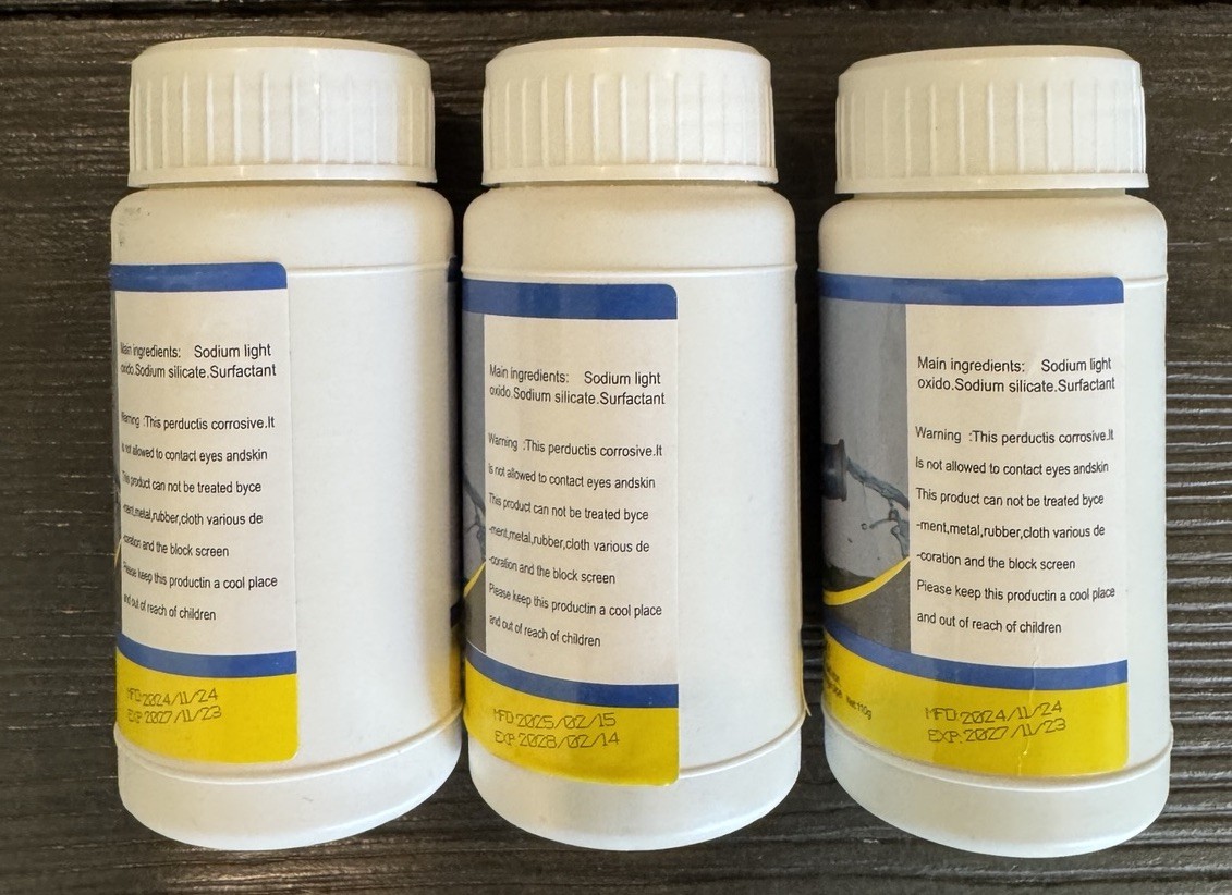 Lot of 3 Wild Tornado Powerful Sink & Drain Cleaner Powder Clog Removal Open