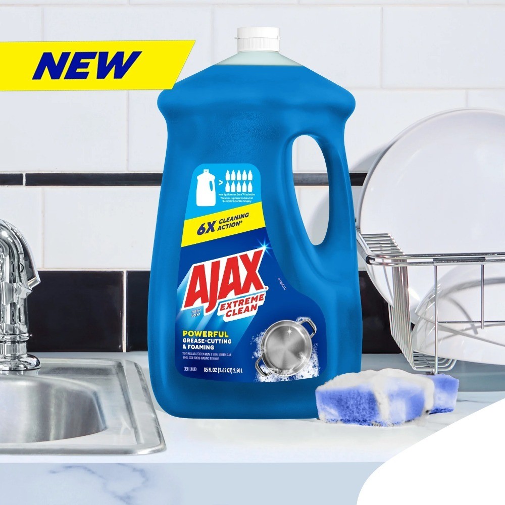 Extreme Clean Foaming Dish Soap, Deep Cleaning, Grease-Cutting, 85 fl oz