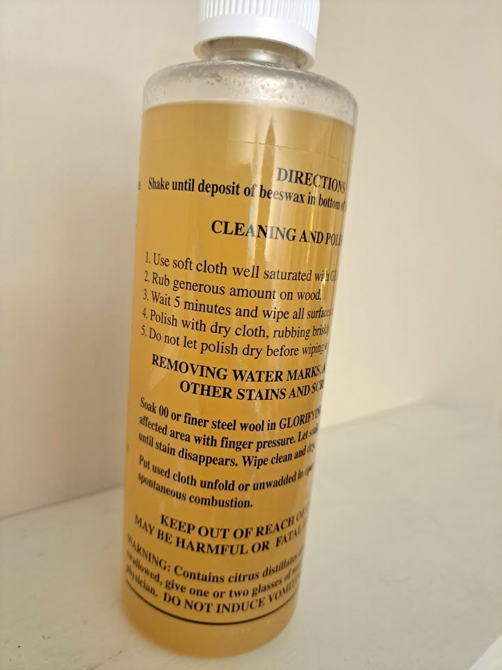 The ORIGINAL Glorifying Antique POLISH AND FINISHER with Beewax and Citrus