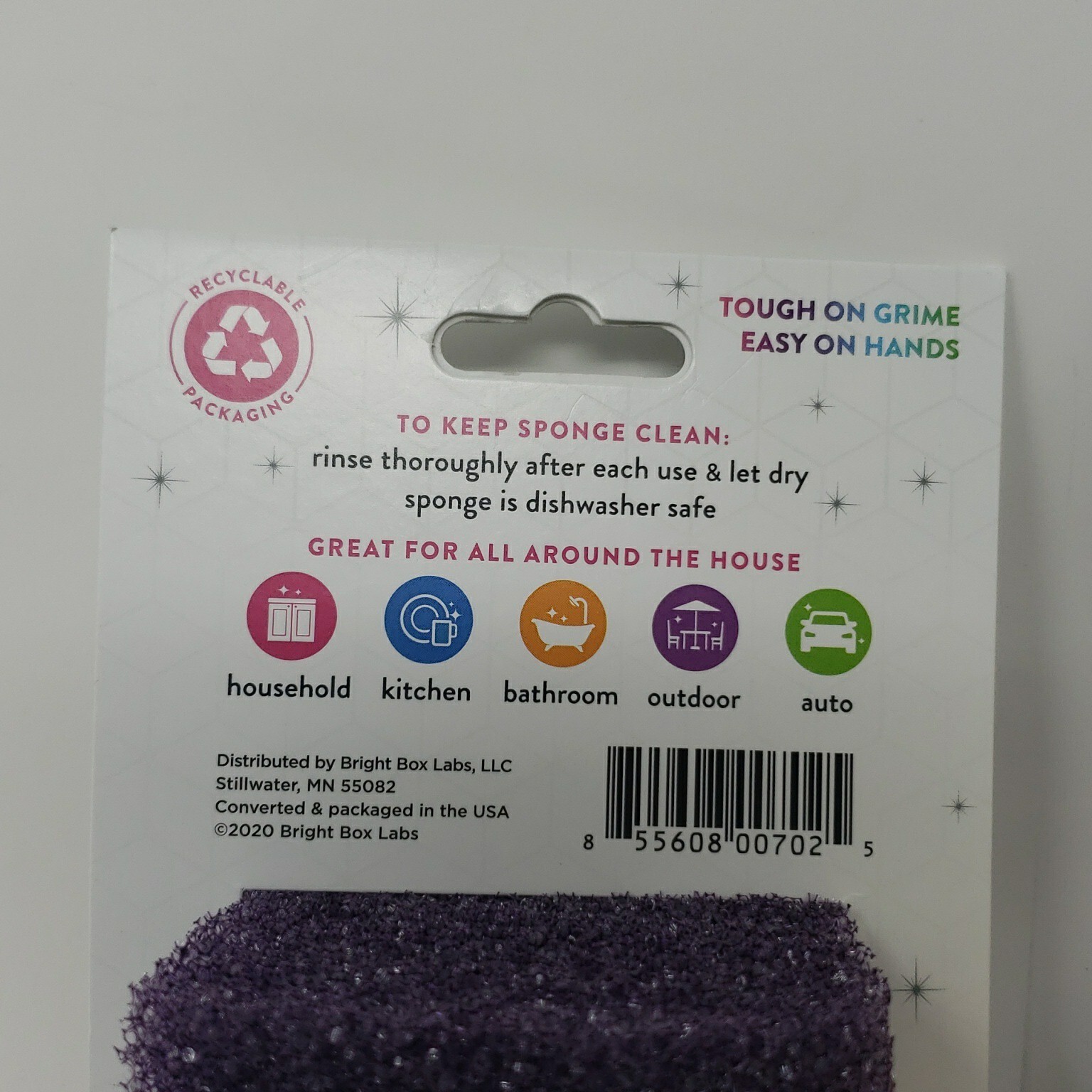 Bar Keepers Friend Soft Cleanser 26oz Bright Box Scrubber Cube& Microfiber Cloth