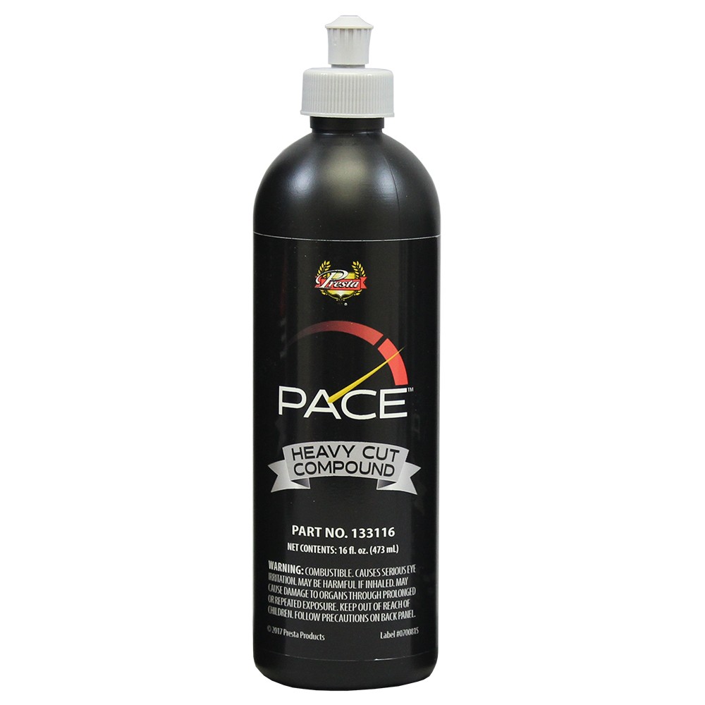 Presta PACE&trade; Heavy Cut Compound – 16oz